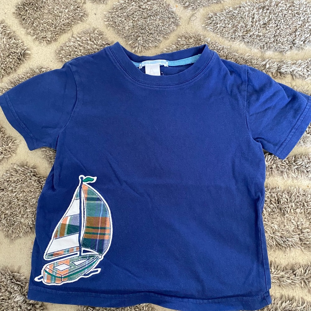 Janie and Jack Sailboat Shirt